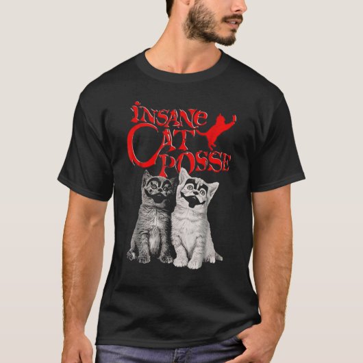 Cat Insane Cat Posse T-shirt (Voorkant)