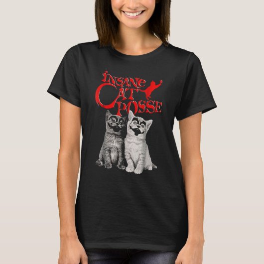 Cat Insane Cat Posse T-shirt (Voorkant)