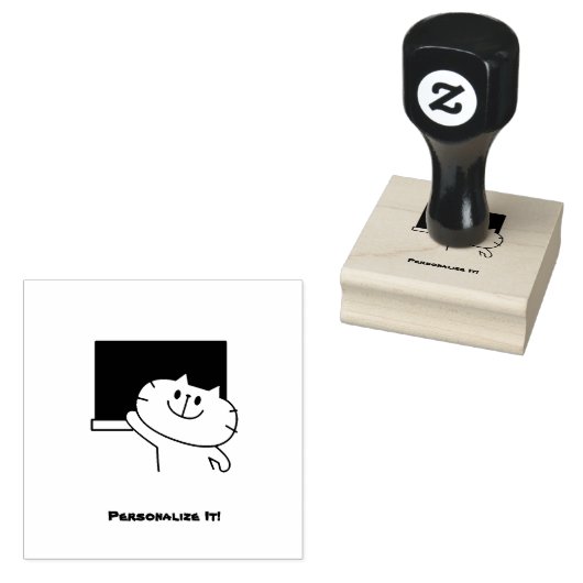 CAT-instructeur Rubberstempel (Gestempeld)
