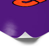 CAT - ION. scheikundekat, laboratorium, cadeau cad Perfect Poster (Hoek)