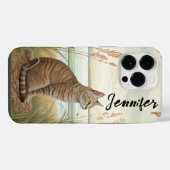 Cat iPhone/iPad-draagtas iPhone Hoesje (Achterkant horizontaal)