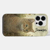 Cat iPhone/iPad-draagtas iPhone Hoesje (Achterkant horizontaal)