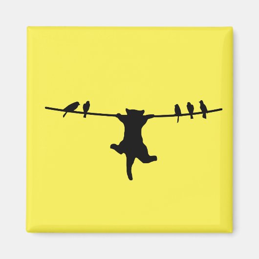 Cat is afhankelijk van het netsnoer magneet (Voorkant)