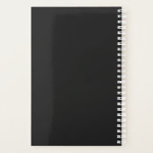 Cat is de nieuwe zwarte quote Schattigee zwarte wi Planner (Achterkant)