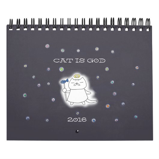 CAT IS GOD-agenda 2016 Kalender (Hoes)