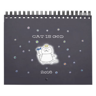 CAT IS GOD-agenda 2016 Kalender
