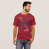 Cat Island Bahamas Pigeon Cay Beach Resort T-shirt (Voorkant volledig)