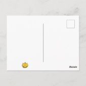 Cat Jack O Lantern Briefkaart (Achterkant)