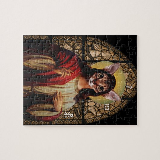 Cat Jesus Legpuzzel (Horizontaal)