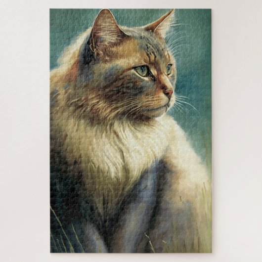 Cat Jigzaag Puzzle 1000 stuks Legpuzzel (Verticaal)