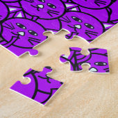 Cat Jigzaag Puzzle Legpuzzel (Zijkant)