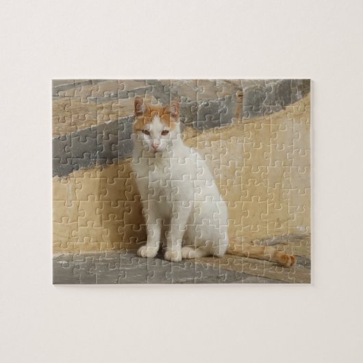 Cat Jigzaag Puzzle Legpuzzel (Horizontaal)