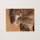 Cat Jigzaag Puzzle Legpuzzel (Horizontaal)