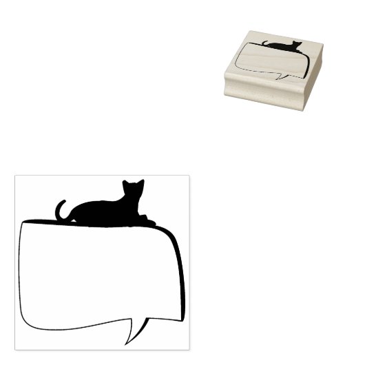 Cat Journal Rubberstempel (Gestempeld)