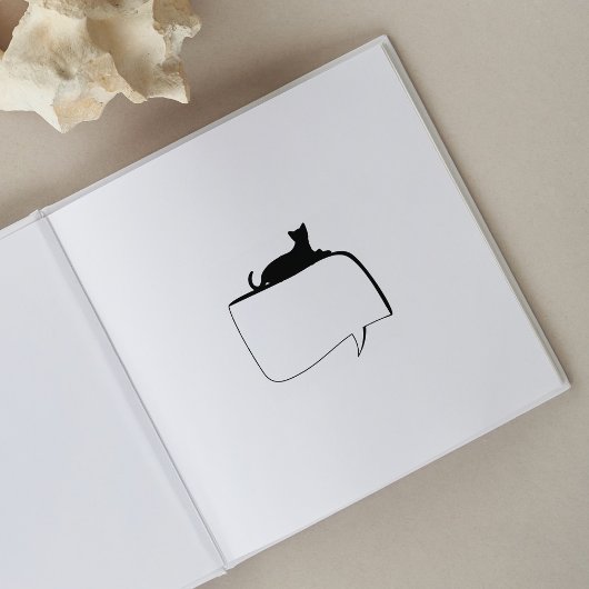 Cat Journal Rubberstempel