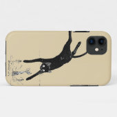 Cat Jumping in de Pond, Alexandre Steinlen Case-Mate iPhone Case (Achterkant (horizontaal))
