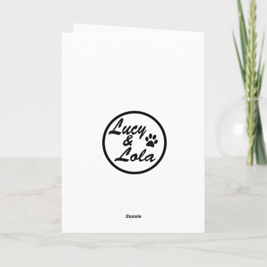 Cat Kaarten, gefeliciteerd Kaart (Achterkant)