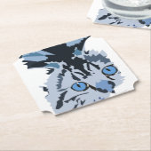 Cat Kartonnen Onderzetters (Gekanteld)