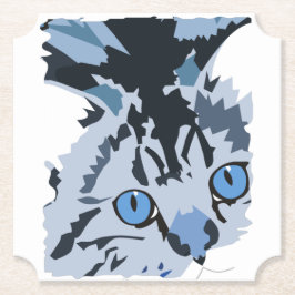 Cat Kartonnen Onderzetters