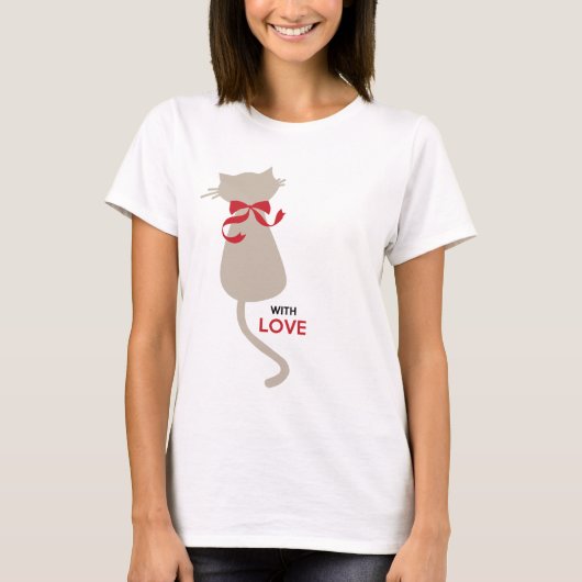 Cat Kat Couple Women's Basic T-Shirt (Voorkant)