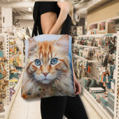 Cat Kat Face Cat Lover's Tote Bag