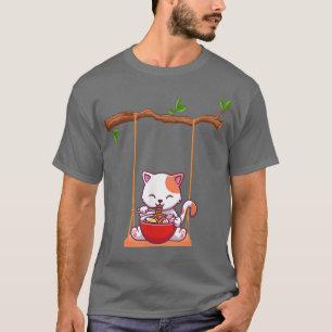 Cat Kawaii Anime T-shirt Japans
