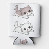 Cat Kawaii Feline Little Cat Tender Chibi Blikjeskoeler (Voorkant)