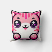 Cat Kawaii Kussen (Achterkant)