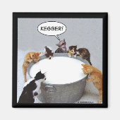 Cat Kegger Magnet (Voorkant)