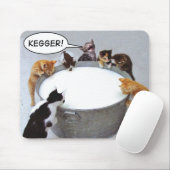 Cat Kegger Mousepad Muismat (Met muis)