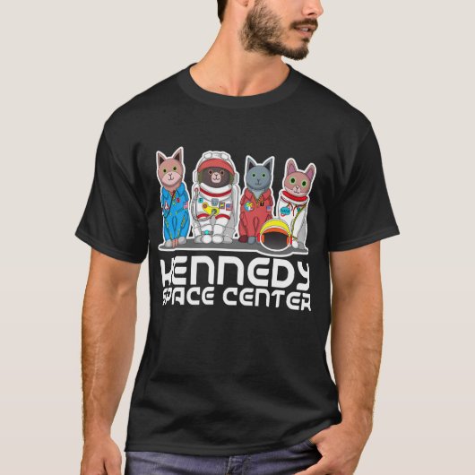 Cat Kennedy Space Center Shirt (Voorkant)