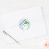 Cat Kerst sticker (Envelop)