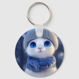  cat  Keychain