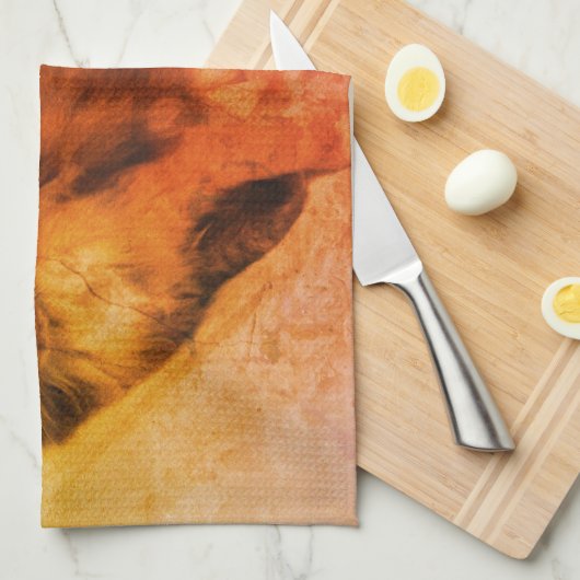 Cat Kitchen Towel Theedoek (Quarter Fold)