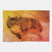 Cat Kitchen Towel Theedoek (Horizontaal)