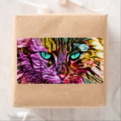 Cat Kitten Artsy Etiket (Insitu)