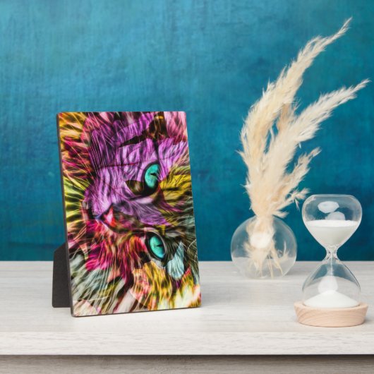 Cat Kitten Artsy Fotoplaat (Zijkant)