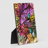 Cat Kitten Artsy Fotoplaat (Zijkant)