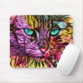 Cat Kitten Artsy Muismat (Met muis)