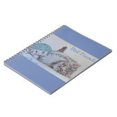 Cat Kitten Best Friends Notitieboek Cute Gray Tabb (Linkerzijde)