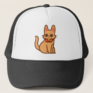 Cat Kitten Cartoon Ginger Cat Cute Kat Anime Trucker Pet