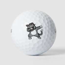 Cat Kitten Dab Hoodie Golfballen