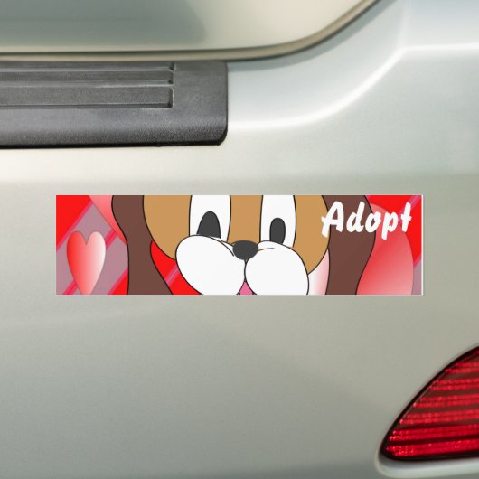 Cat Kitten Dog keurt Bumpersticker goed (Op auto)