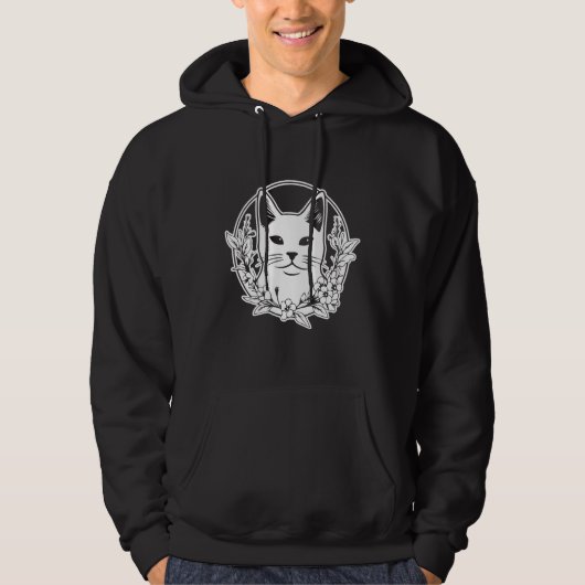 Cat Kitten Feline Pet Hoodie (Voorkant)