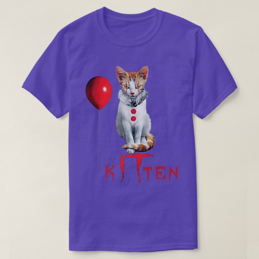 Cat Kitten Halloween T-shirt (Design voorkant)