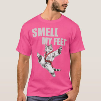 Cat Kitten Kat Karate Taekwondo Kickboksen T-shirt