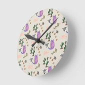 Cat Kitten Meow tijd klok (Hoek)