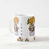 Cat Kitten Yarn Cat Adoption Mok (Voorkant links)