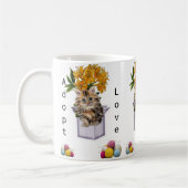 Cat Kitten Yarn Cat Adoption Mok (Links)