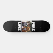 CAT KITTENS ART PURE LOVE SKATEBOARDS (Horizontaal)